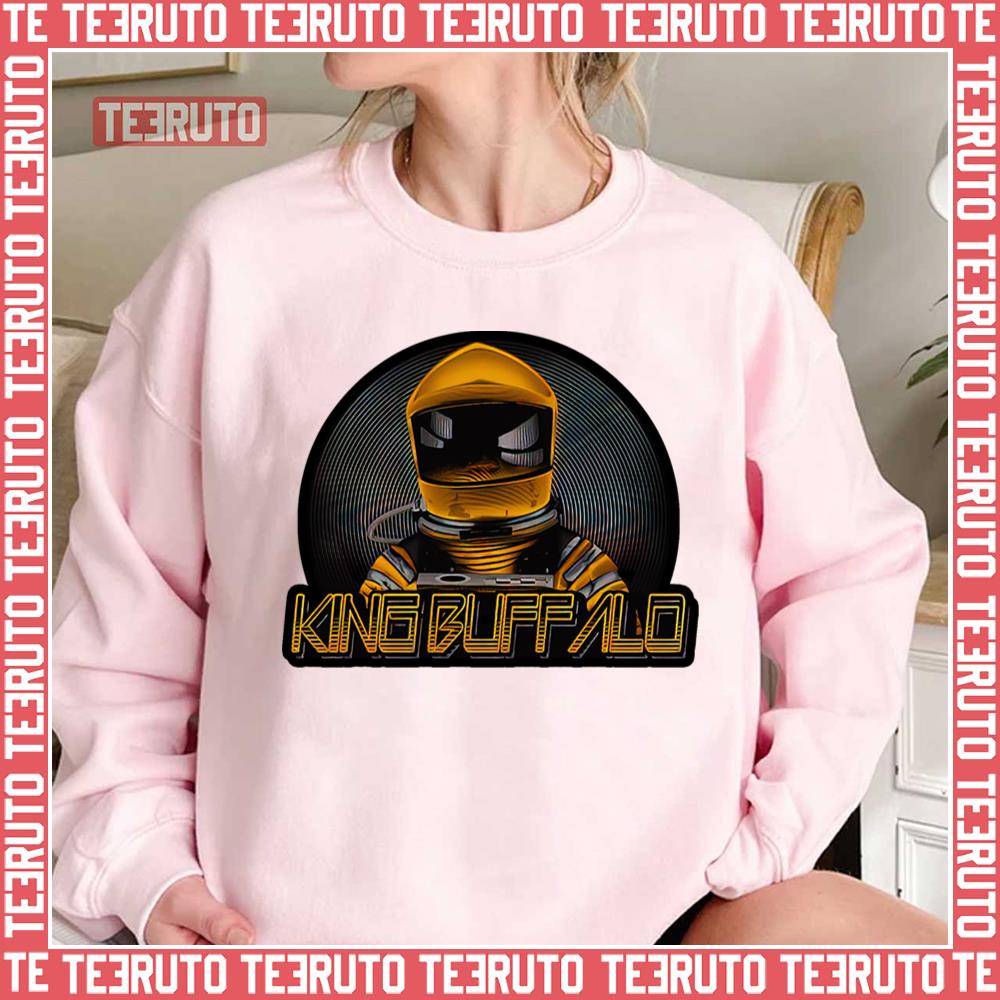 Yellow Helm Space Man King Buffalo Unisex Sweatshirt