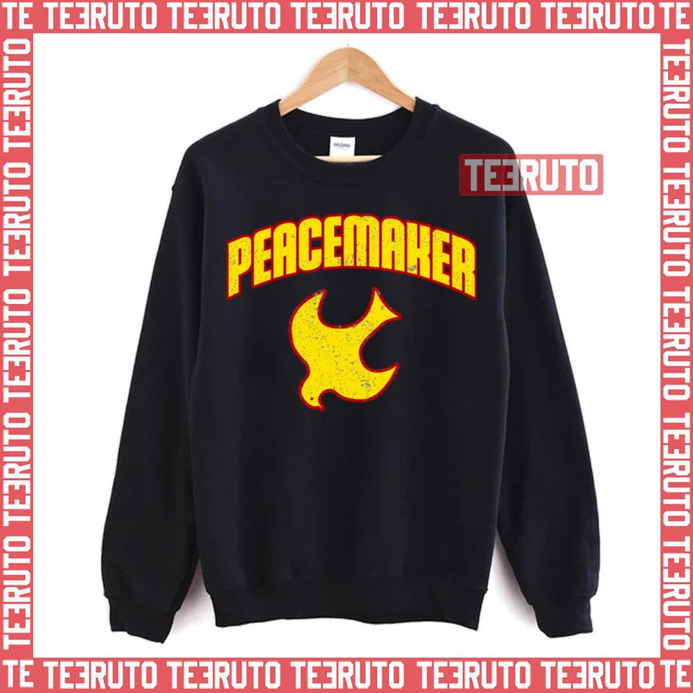 Yellow Logo Art Peacemaker Unisex Sweatshirt