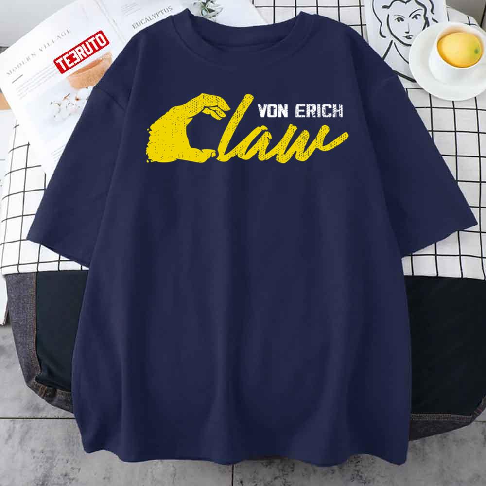 Yellow Logo Von Erich Iron Claw Unisex T-Shirt