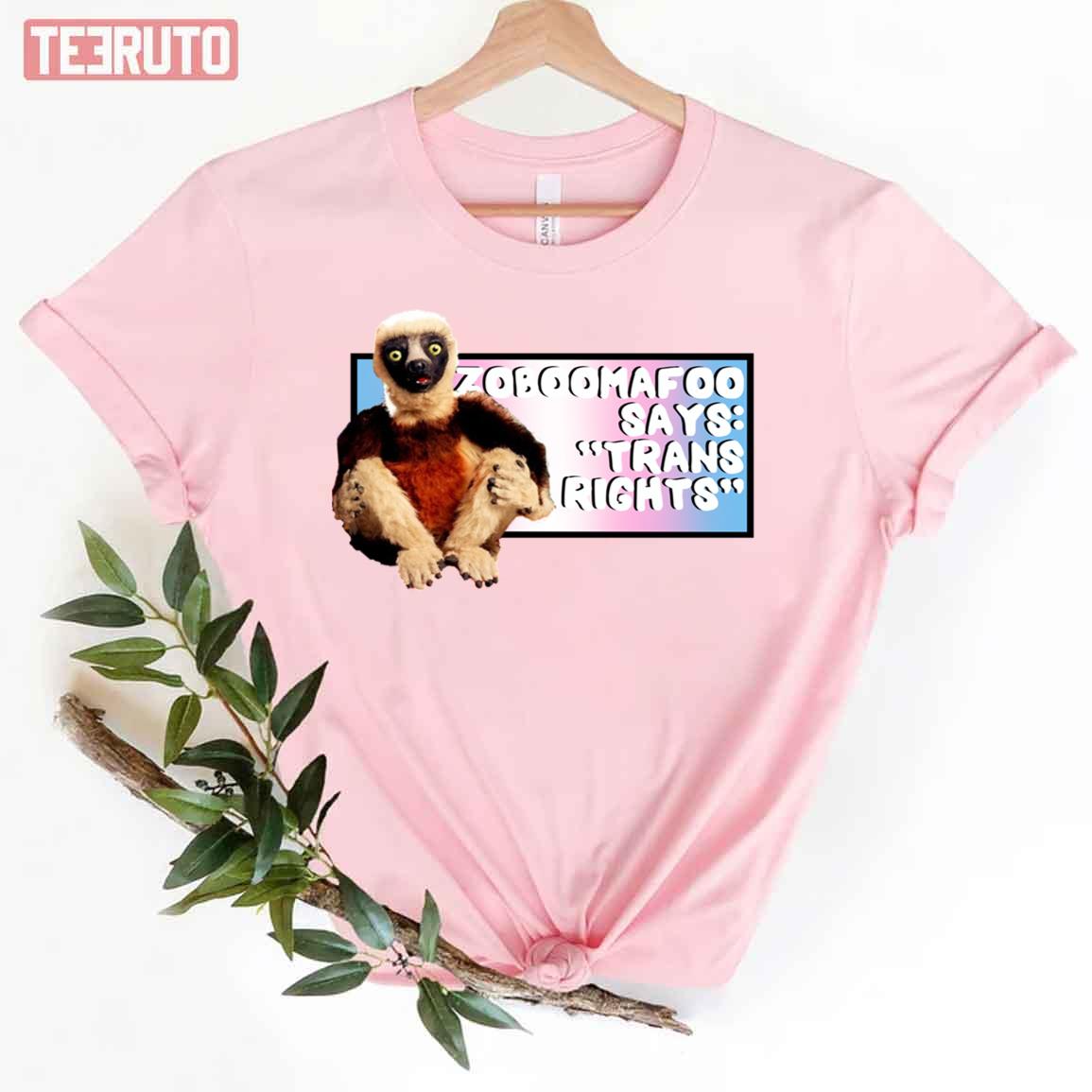 Zoboomafoo Says Trans Rights Unisex T-Shirt