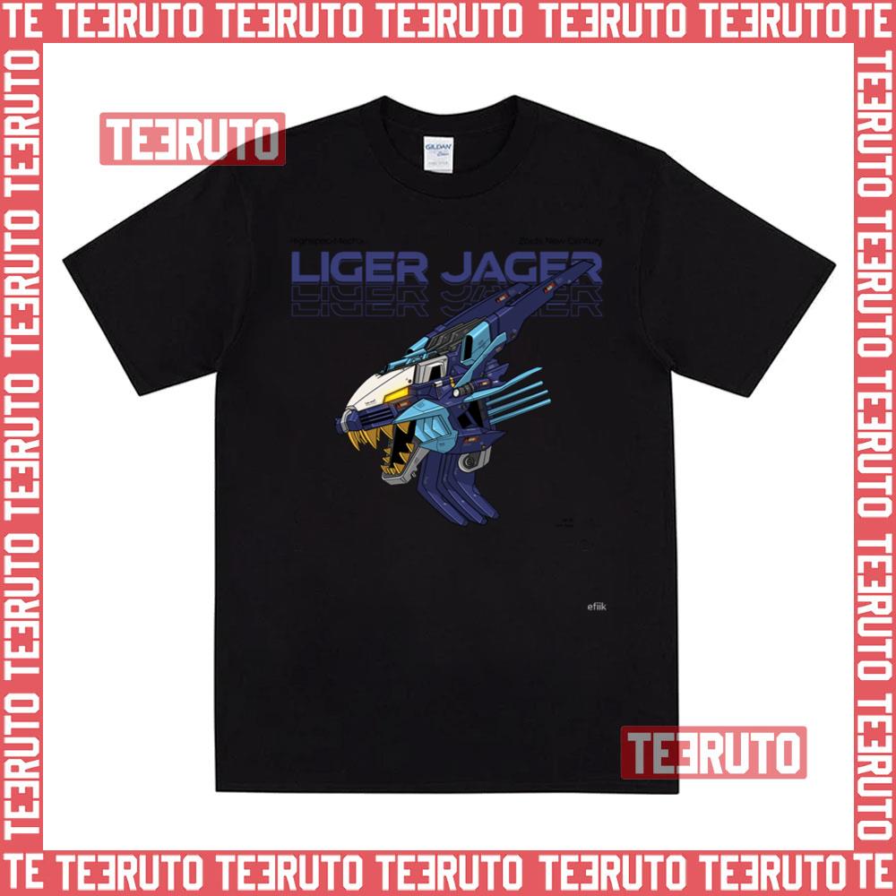 Zoids Liger Jager With Urban Graphic Design Unisex T-Shirt