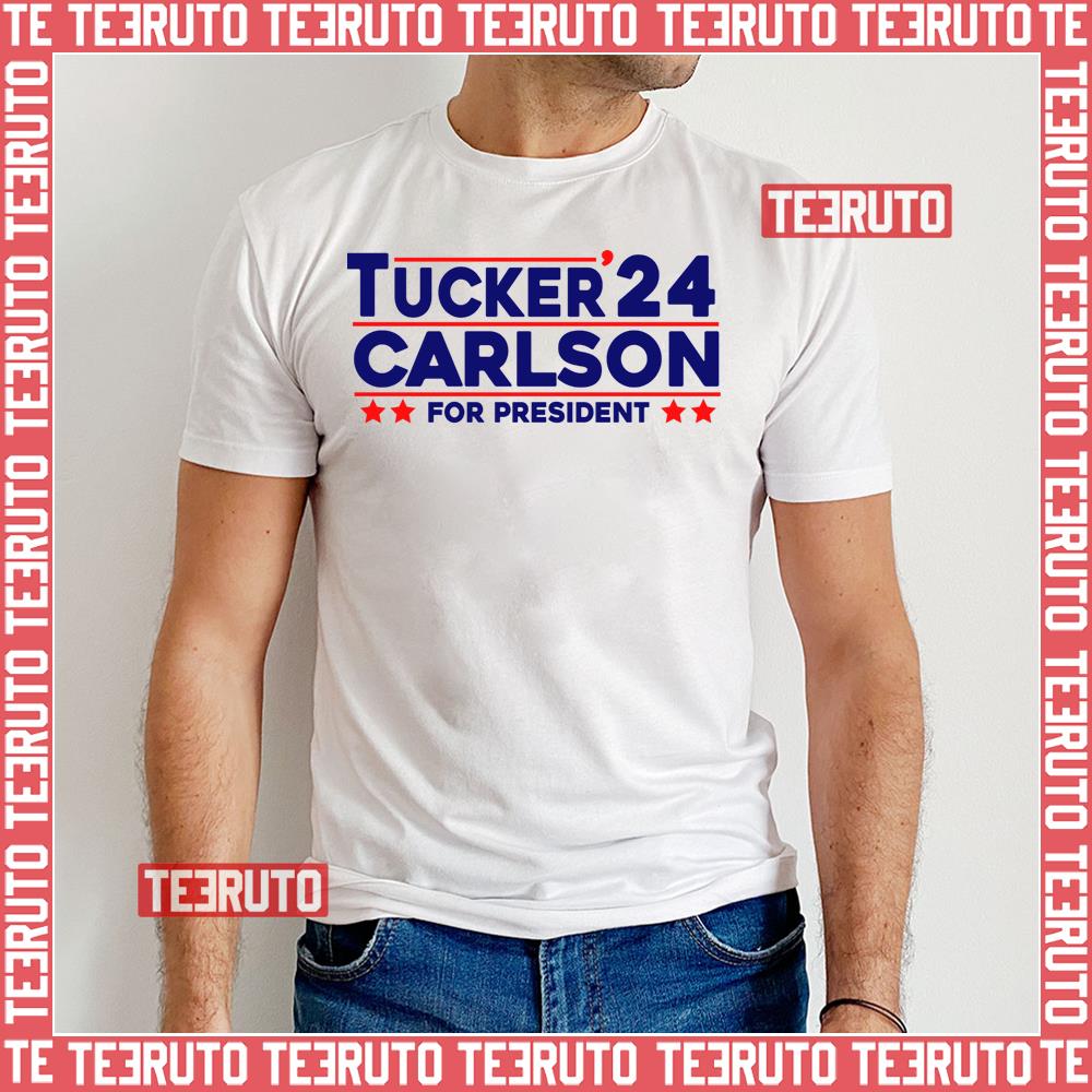 2024 For President Tucker Carlson Unisex T-Shirt