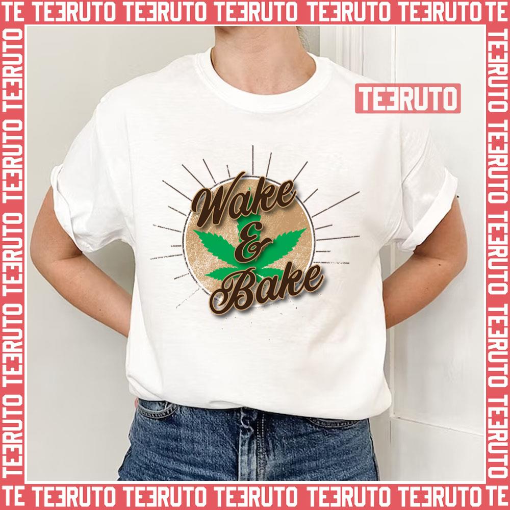 420 Vintage Wake & Bake Unisex T-Shirt