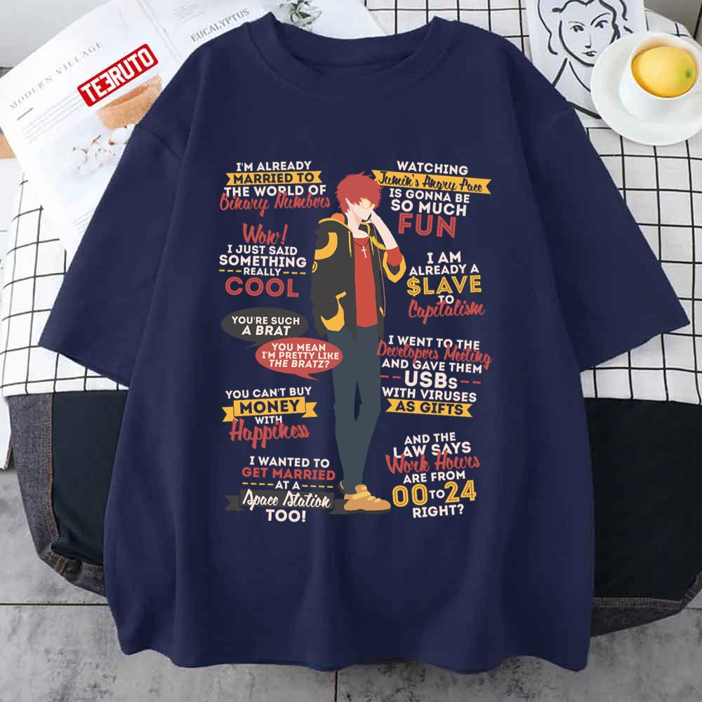 707 Mystic Messenger Quotes Unisex T-Shirt