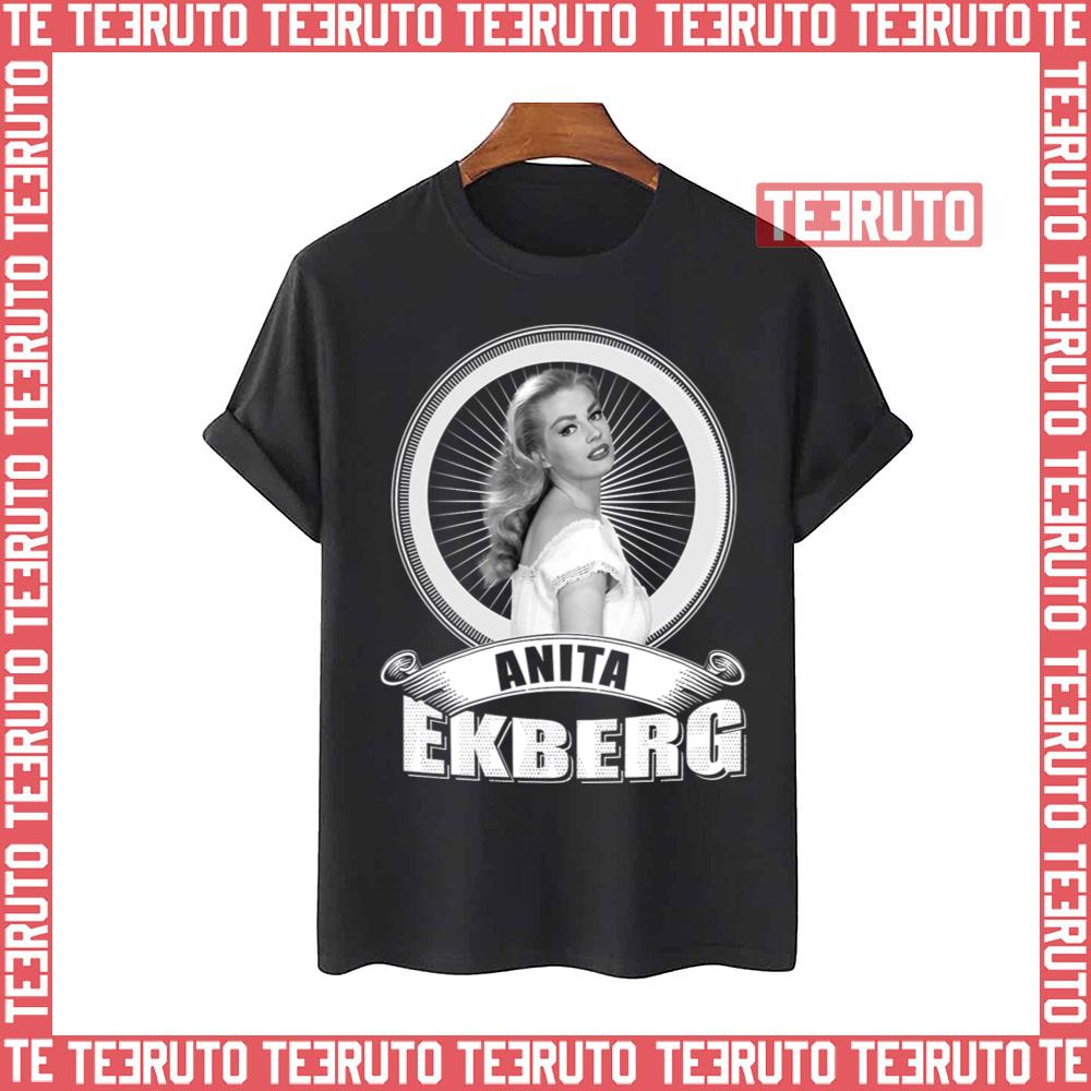 90s Actress Vintage Anita Ekberg Unisex T-Shirt