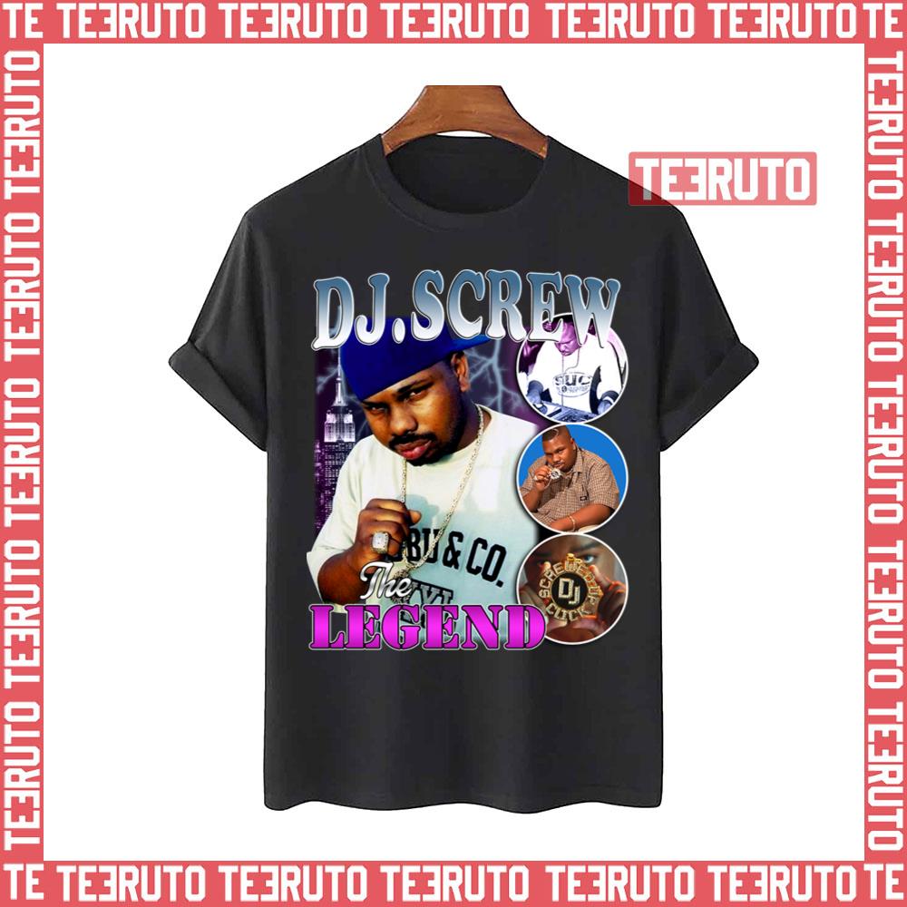 90s Design Dj Screw The Legend Unisex T-Shirt