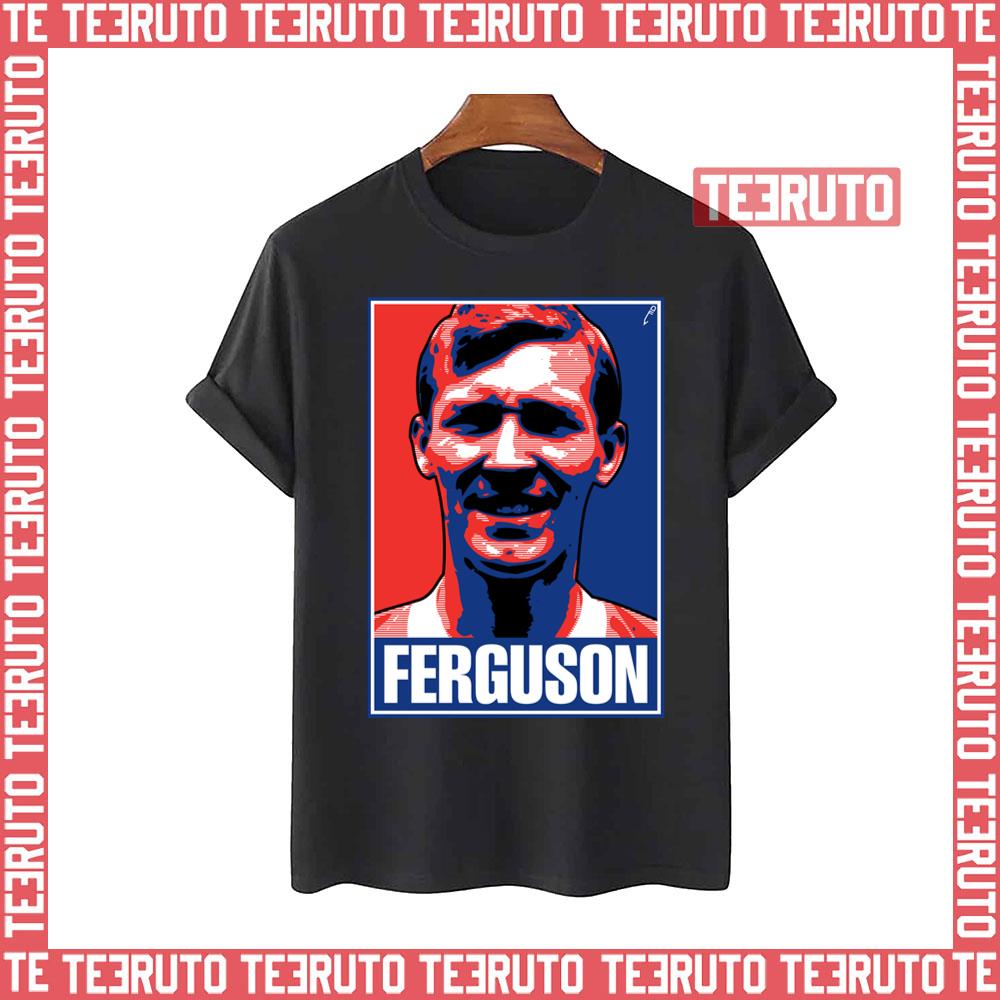 90s Portrait Ferguson Rfc Sir Alex Ferguson Unisex T-Shirt