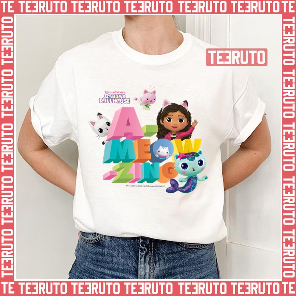 A Meow Zing Gabby’s Dollhouse Unisex T-Shirt