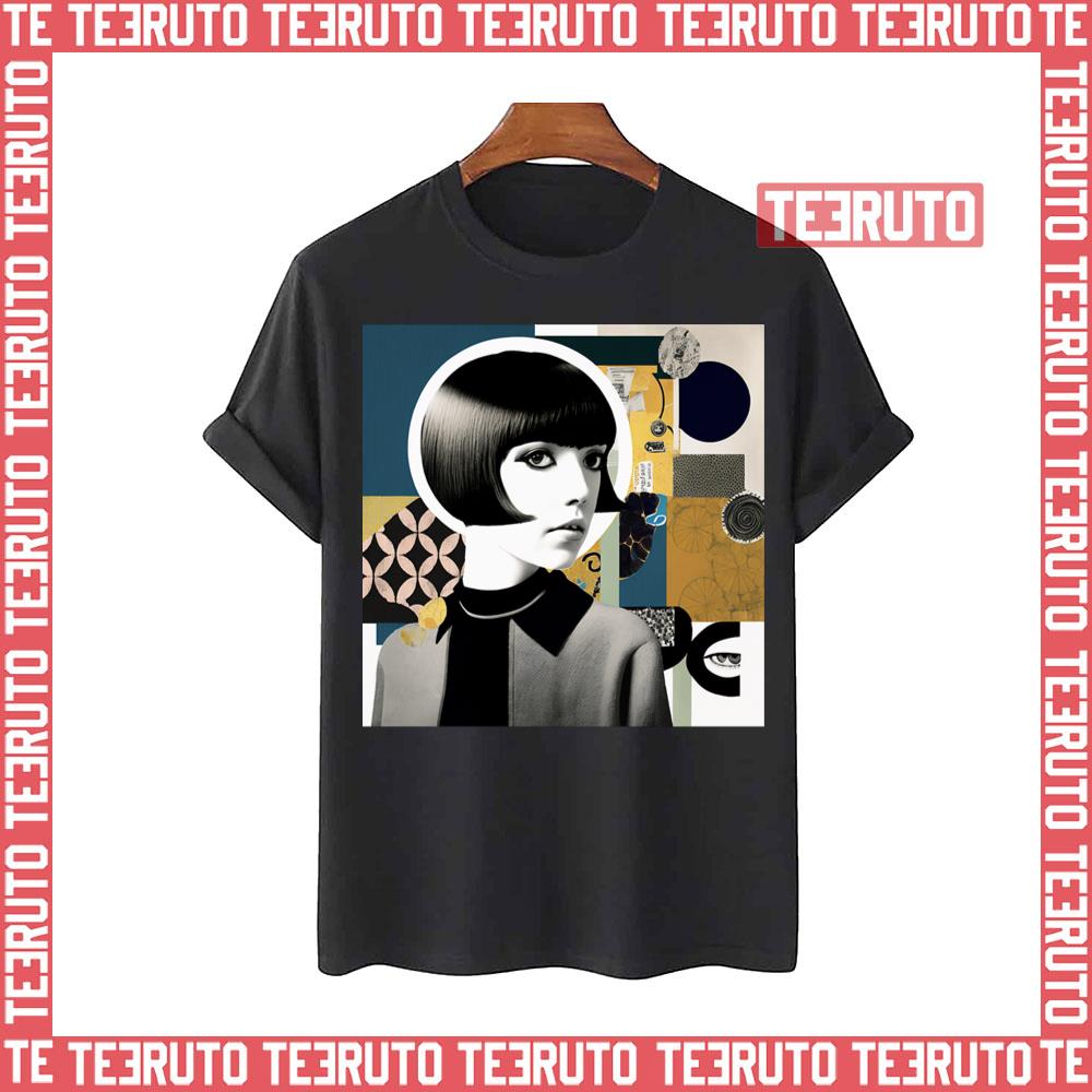 Abstract Collage Mary Quant Unisex T-Shirt