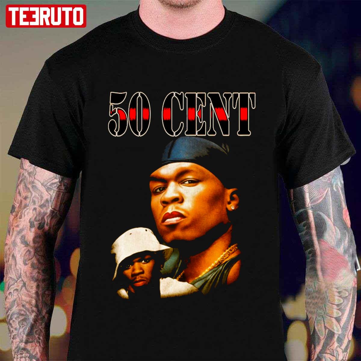Actor Producer 50 Cent Vintage Bootleg Unisex T-shirt