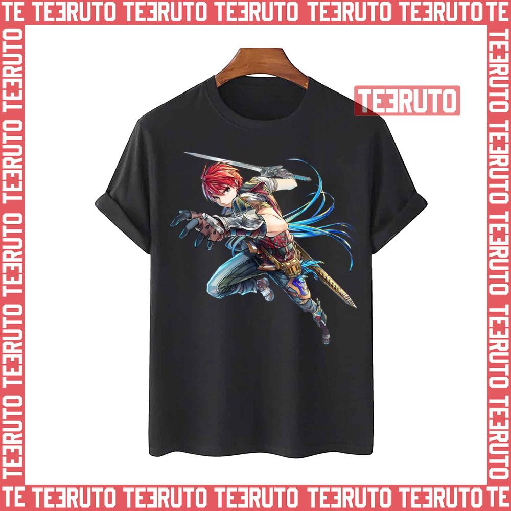 Adol Character Ys Viii Lacrimosa Of Dana Unisex T-Shirt