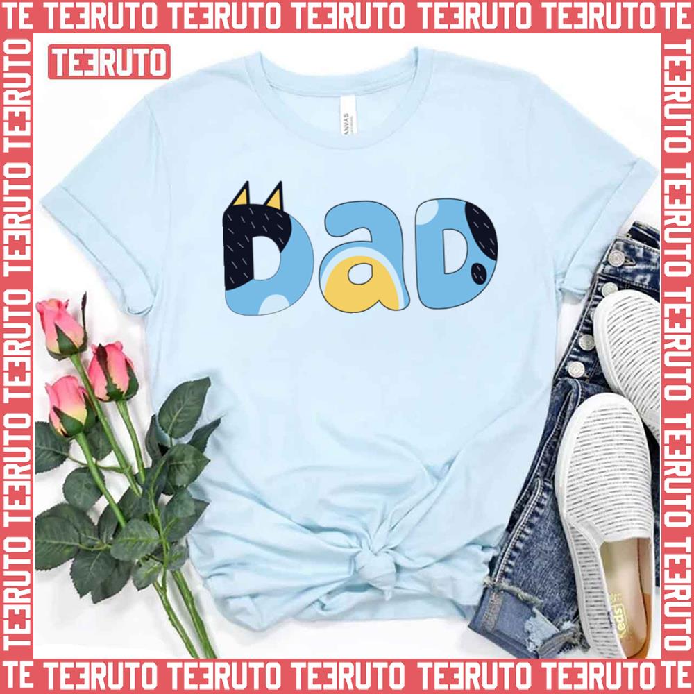 Aesthetic Art Bluey Dad Mate Unisex T-Shirt