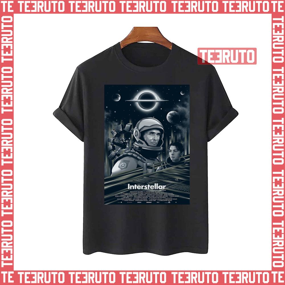 Aesthetic Design Interstellar Movie Cooper Unisex T-Shirt