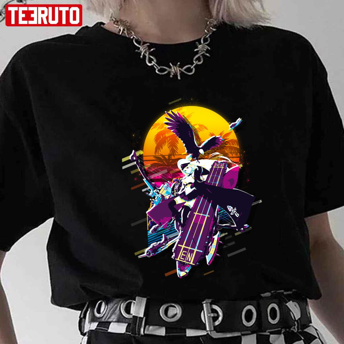 Aesthetic Retro Azur Lane Artwork Unisex T-shirt