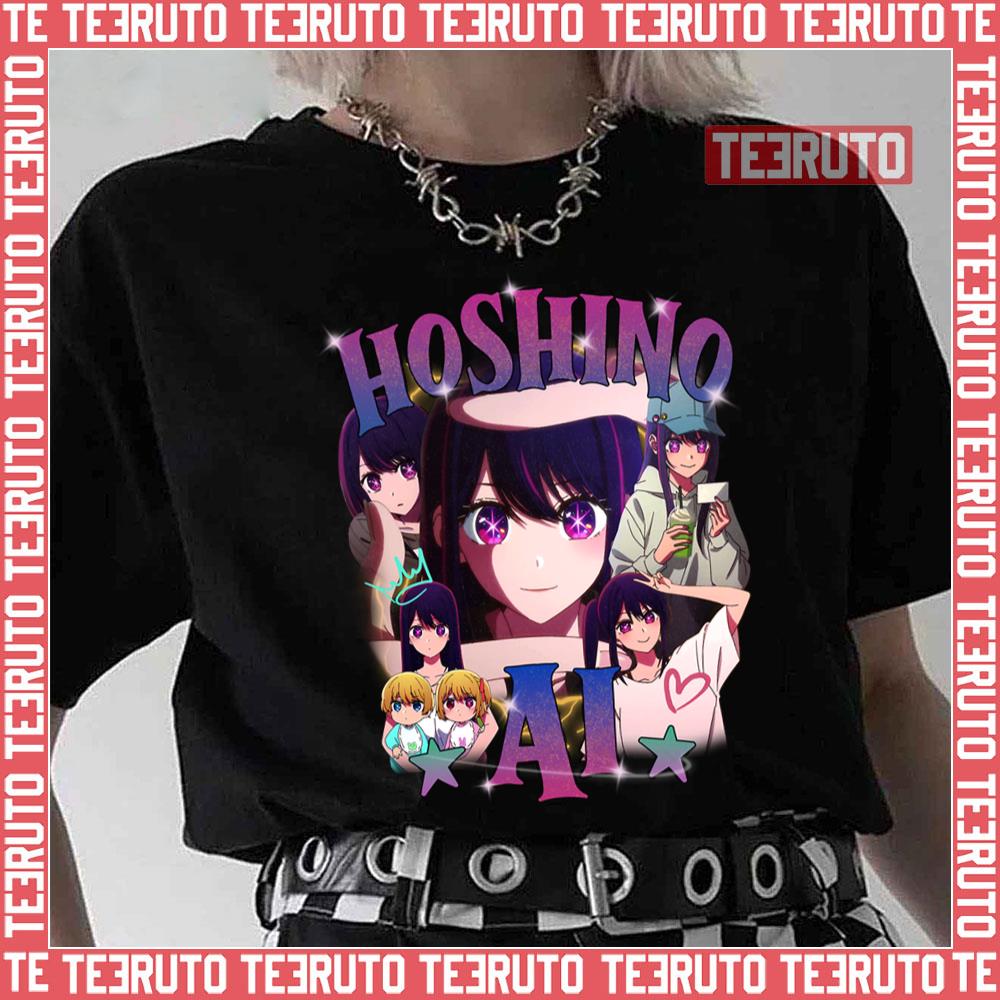 Ai Hoshino Vintage Bootleg Design Oshi No Ko Unisex T-Shirt