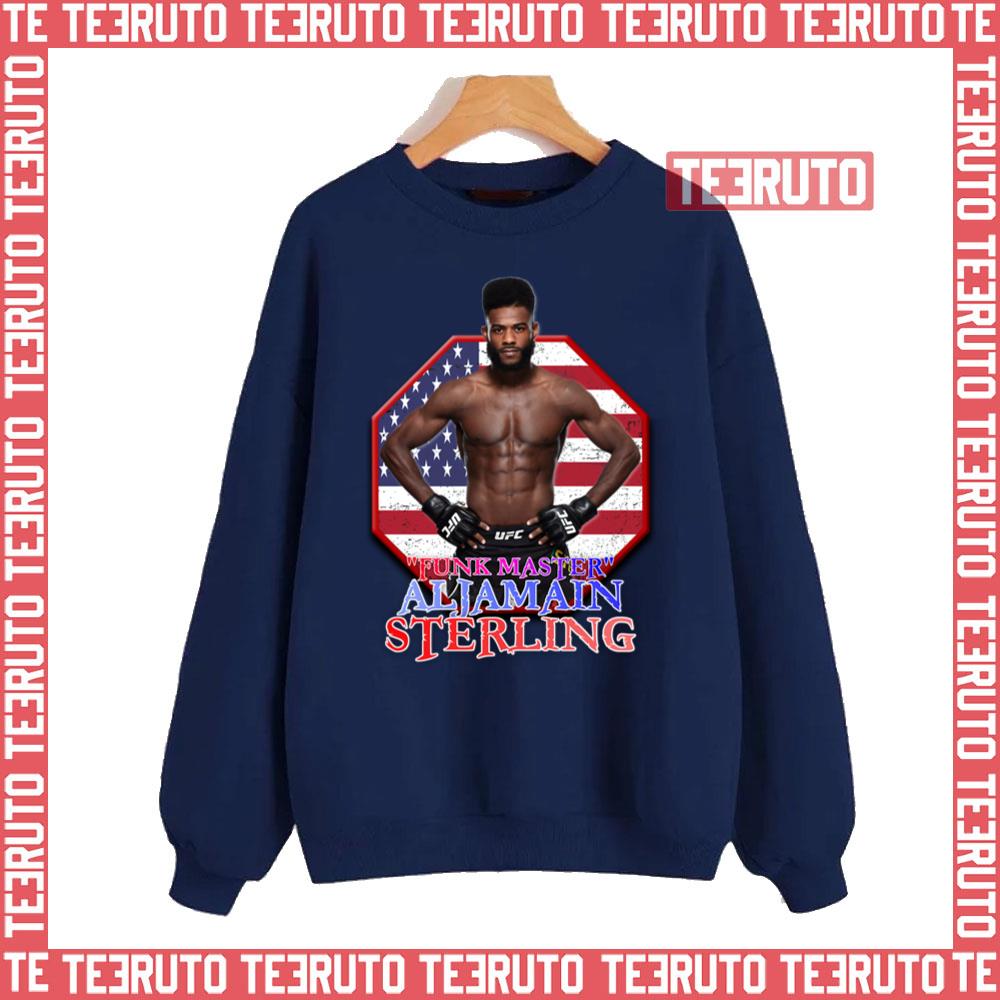 Aljamain Sterling Funk Master Ufc Fighter Bantamweight Champion Unisex Sweatshirt