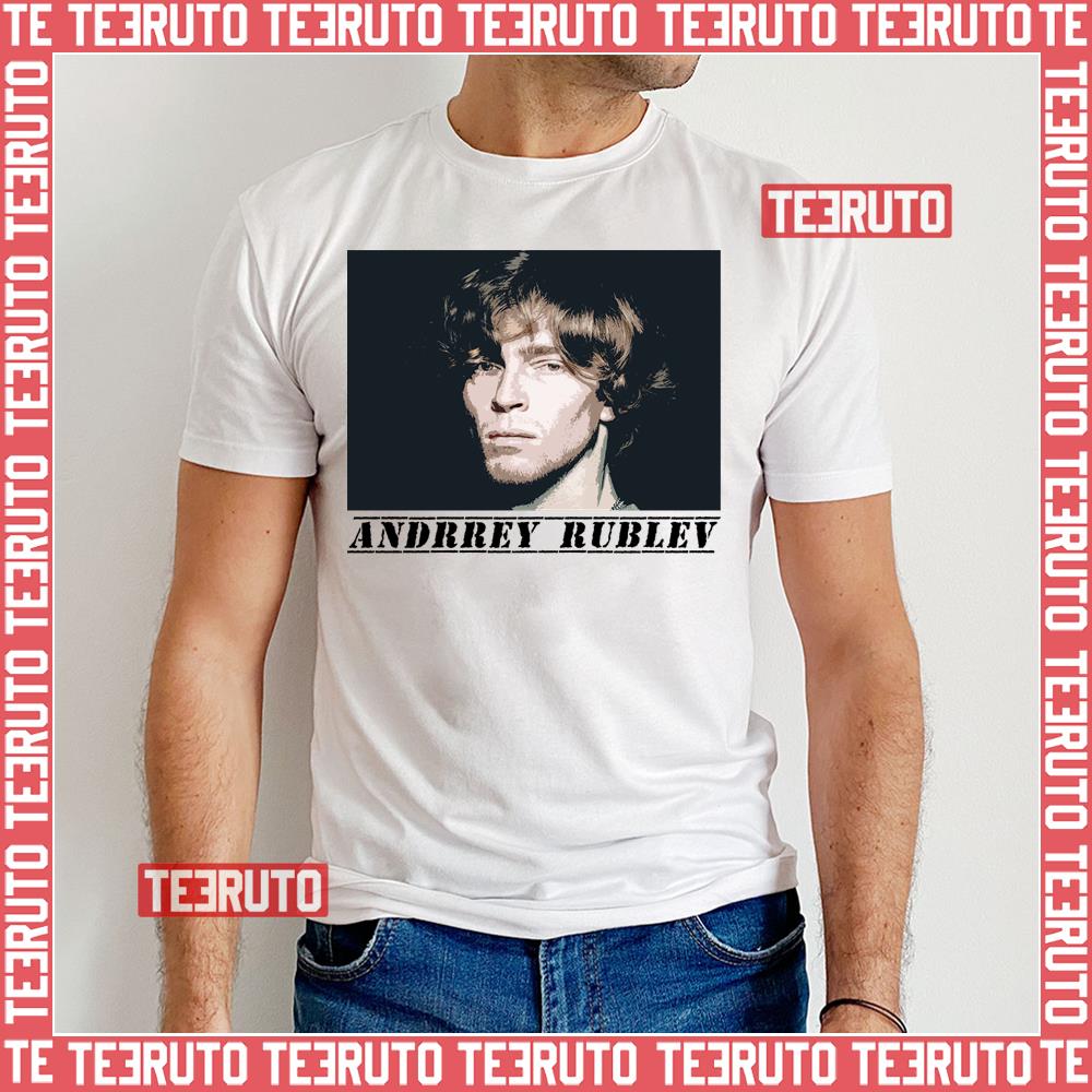 Andrey Rublev Aesthetic Portrait Tennis Unisex T-Shirt