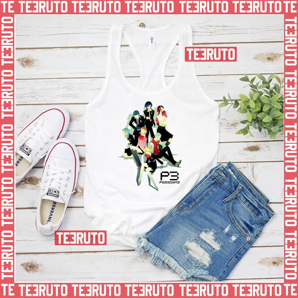 Anime Characters Persona Unisex Tank Top