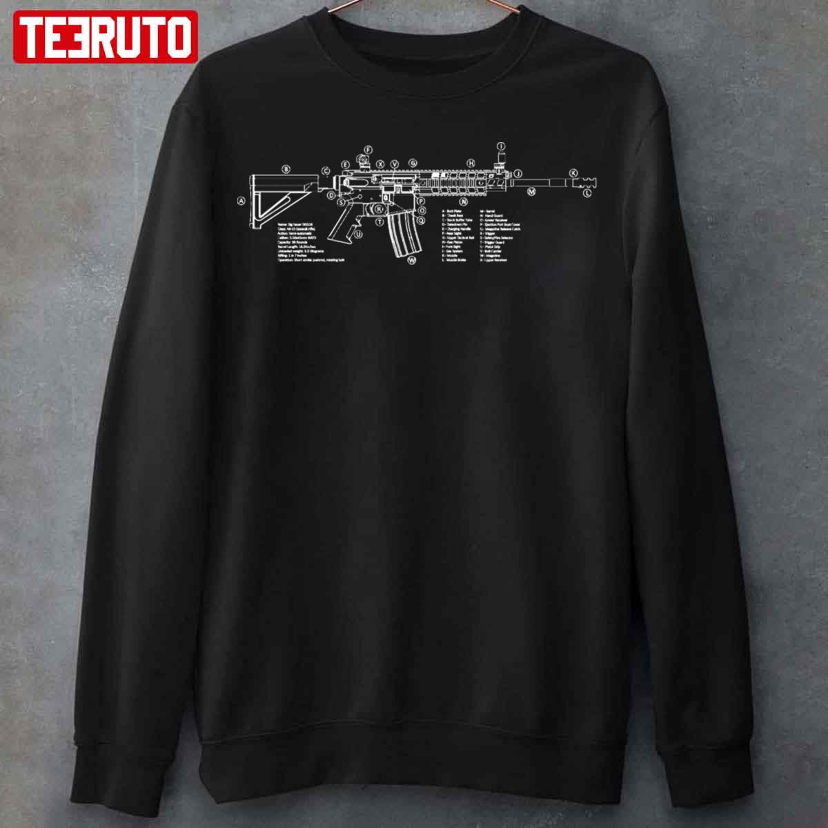 Ar15 Technical Information Unisex Sweatshirt