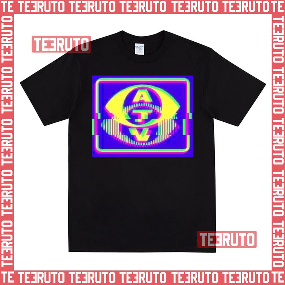Atv Glitch Logo Unisex T-Shirt
