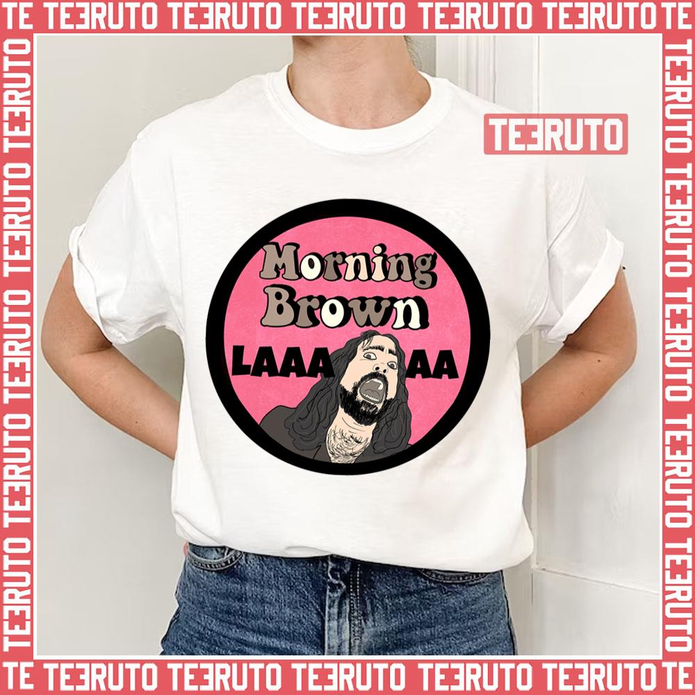 Aunty Donna Zach Morning Brown Unisex T-Shirt - Teeruto