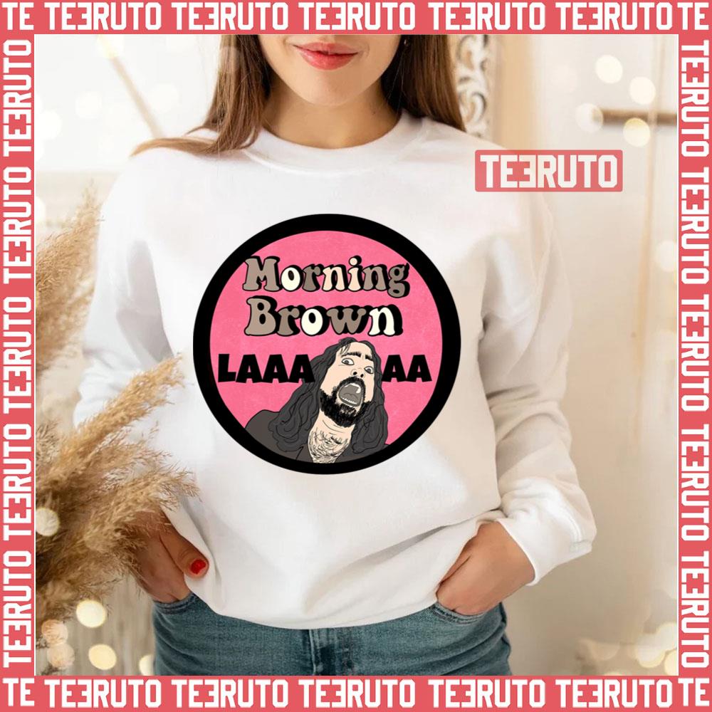 Aunty Donna Zach Morning Brown Unisex T-Shirt - Teeruto