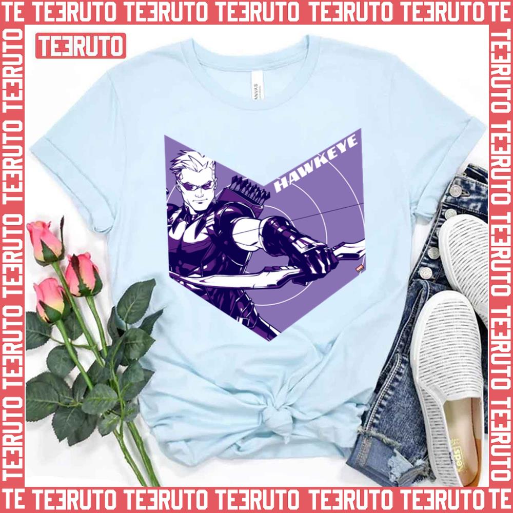 Avengers Hawkeye Arrow Cartoon Unisex T-Shirt