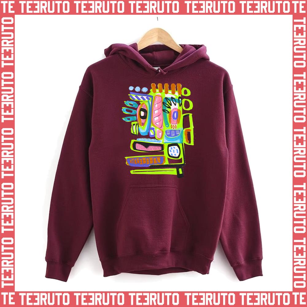 Awesome Great About Face Stylish Ideas Keith Haring Unisex Hoodie