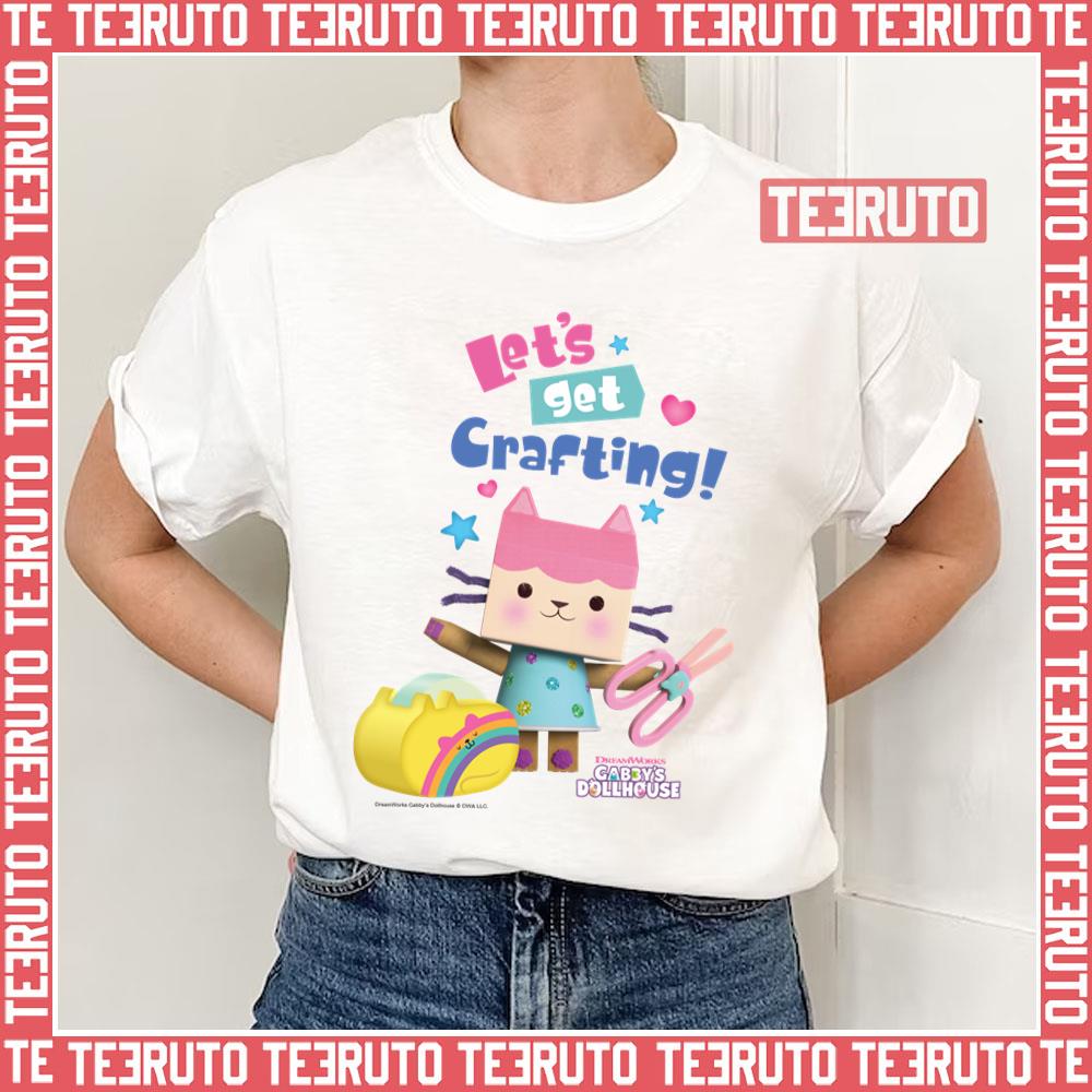 Baby Box Cat Let’s Get Crafting Gabby’s Dollhouse Unisex T-Shirt