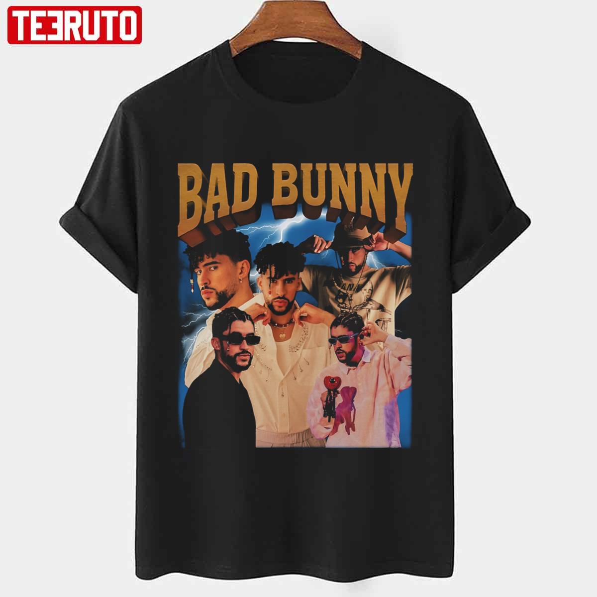 Bad Bunny Puerto Rican Rap Music Bootleg Unisex T-shirt