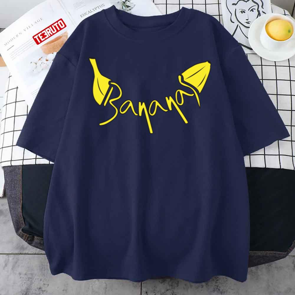 Banana Text Design Savannah Bananas Long Unisex T-Shirt