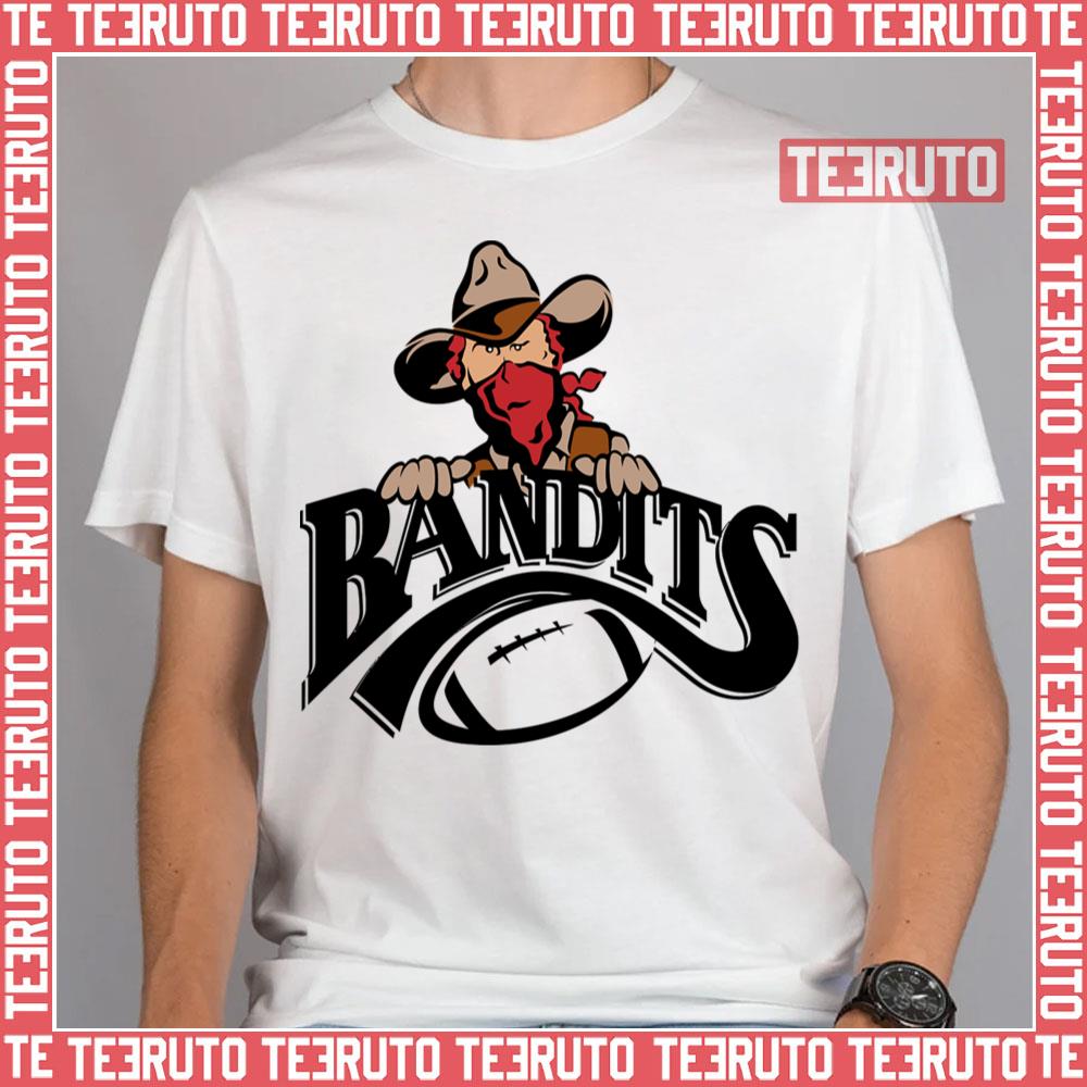 Bandits Football Rugby Logo Unisex T-Shirt