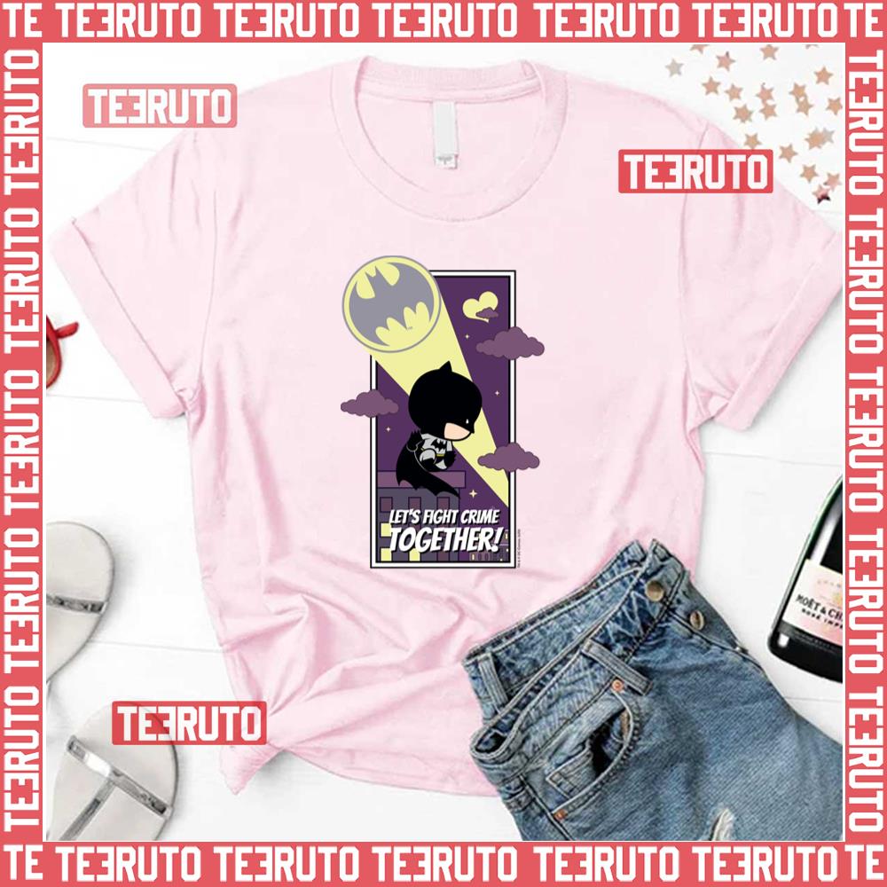 Batman Let’s Fight Crime Together Chibi Unisex T-Shirt