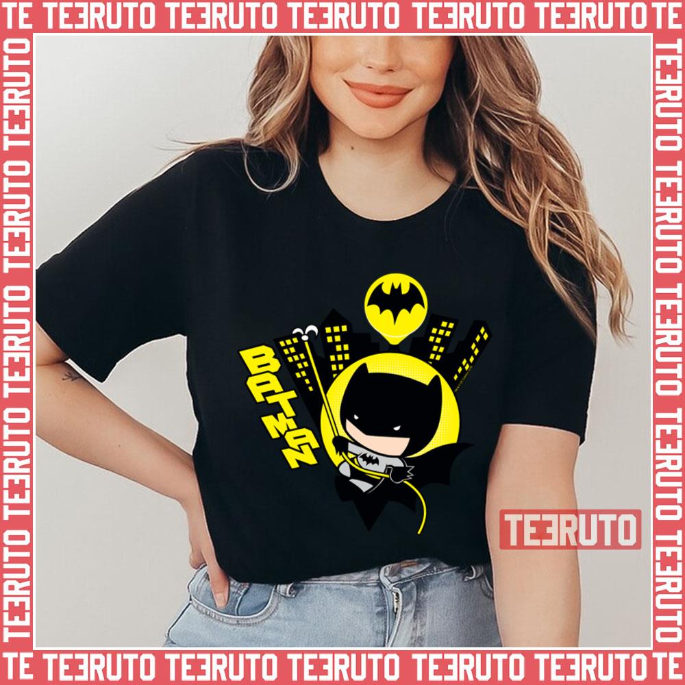 Batman Scaling The City Chibi Unisex T-Shirt