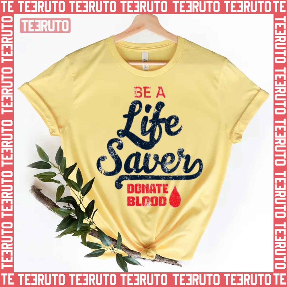 Be Cool Give Blood Donate Unisex T-Shirt