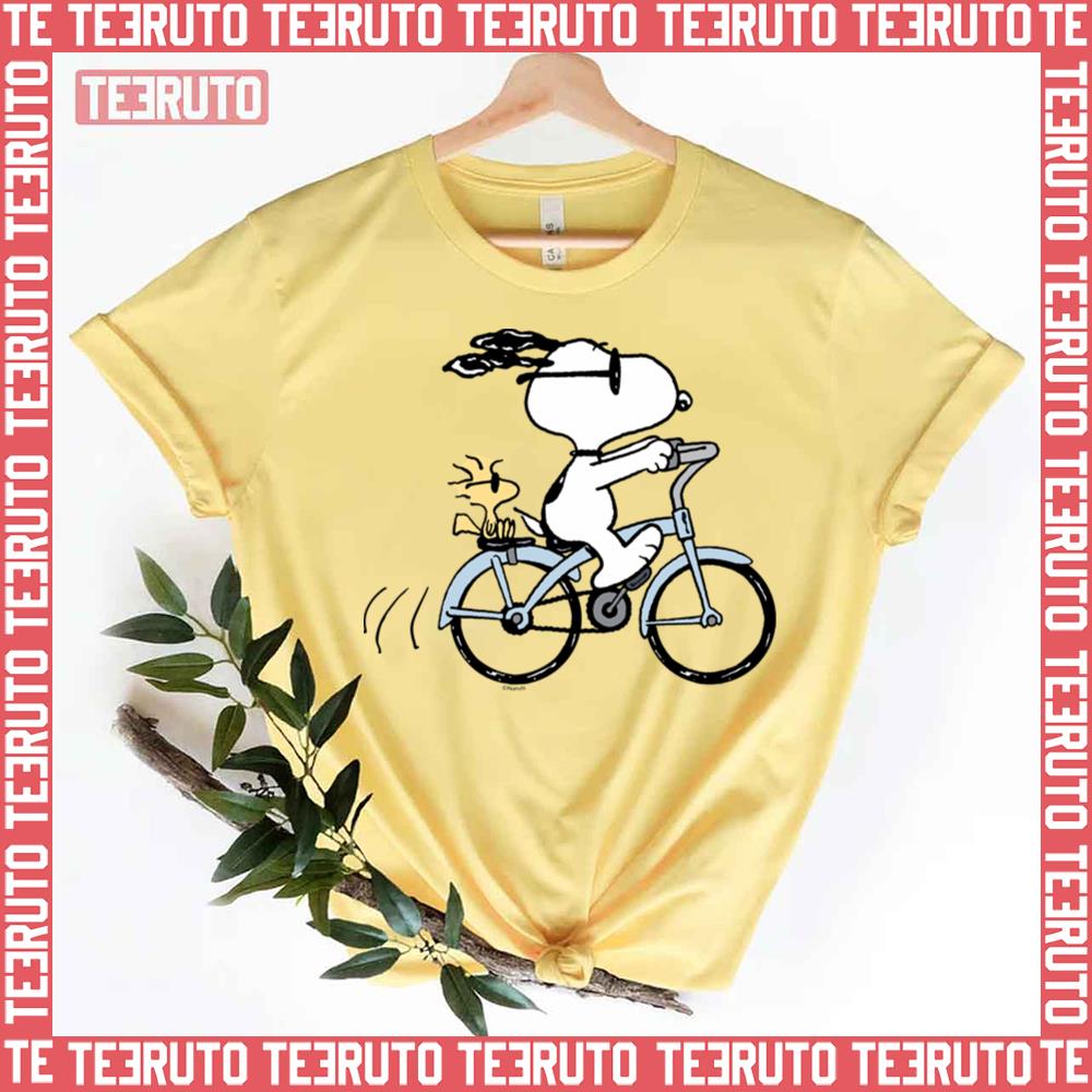 Bicycle Peanuts Snoopy & Woodstock Unisex T-Shirt