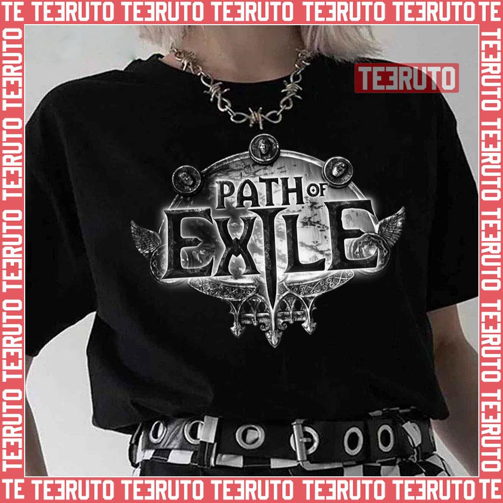 Black And White Path Of Exile Unisex T-Shirt