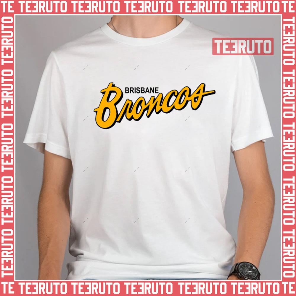 Broncos Retro Rugby Logo Unisex T-Shirt