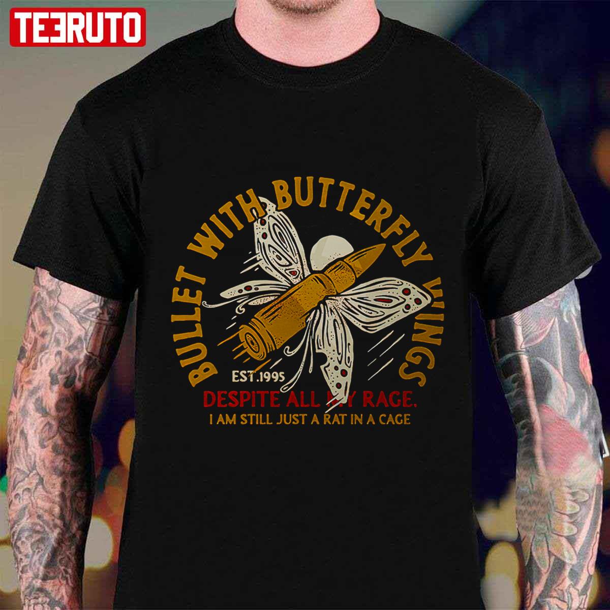 Bullet With Butterfly Wings The Smashing Pumpkins Band Est 1995 Unisex T-Shirt