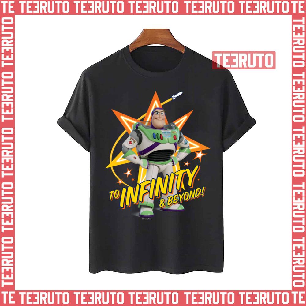Buzz To Infinity & Beyond Stars Toy Story 4 Unisex T-Shirt