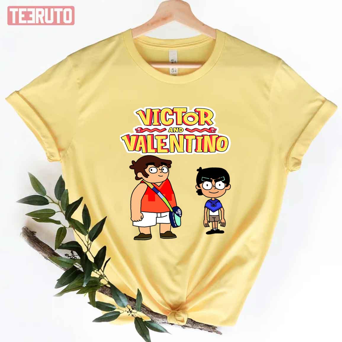 Cartoon Victor And Valentino Funny Gift For Fans Victor And Valentino Characters Unisex T-shirt