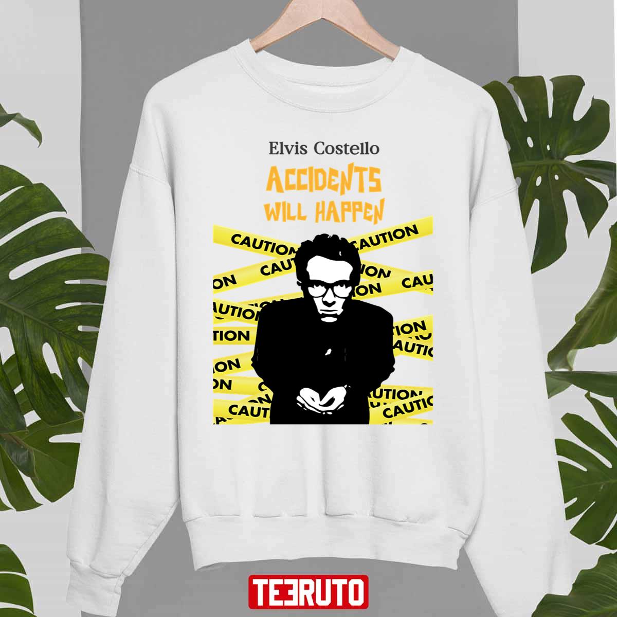 Caution Elvis Costello Clockface 2021 Unisex Tshirt Teeruto