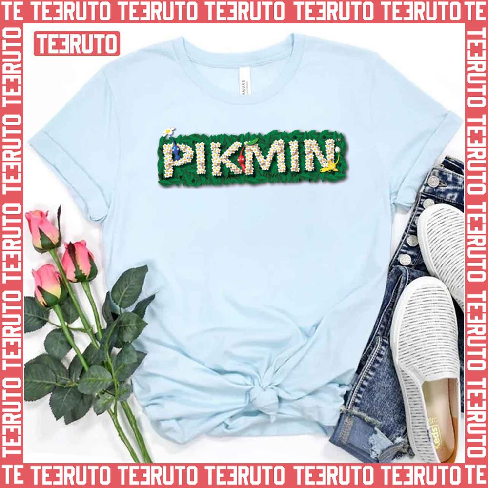 Colored Pikmin Logo Unisex T-Shirt