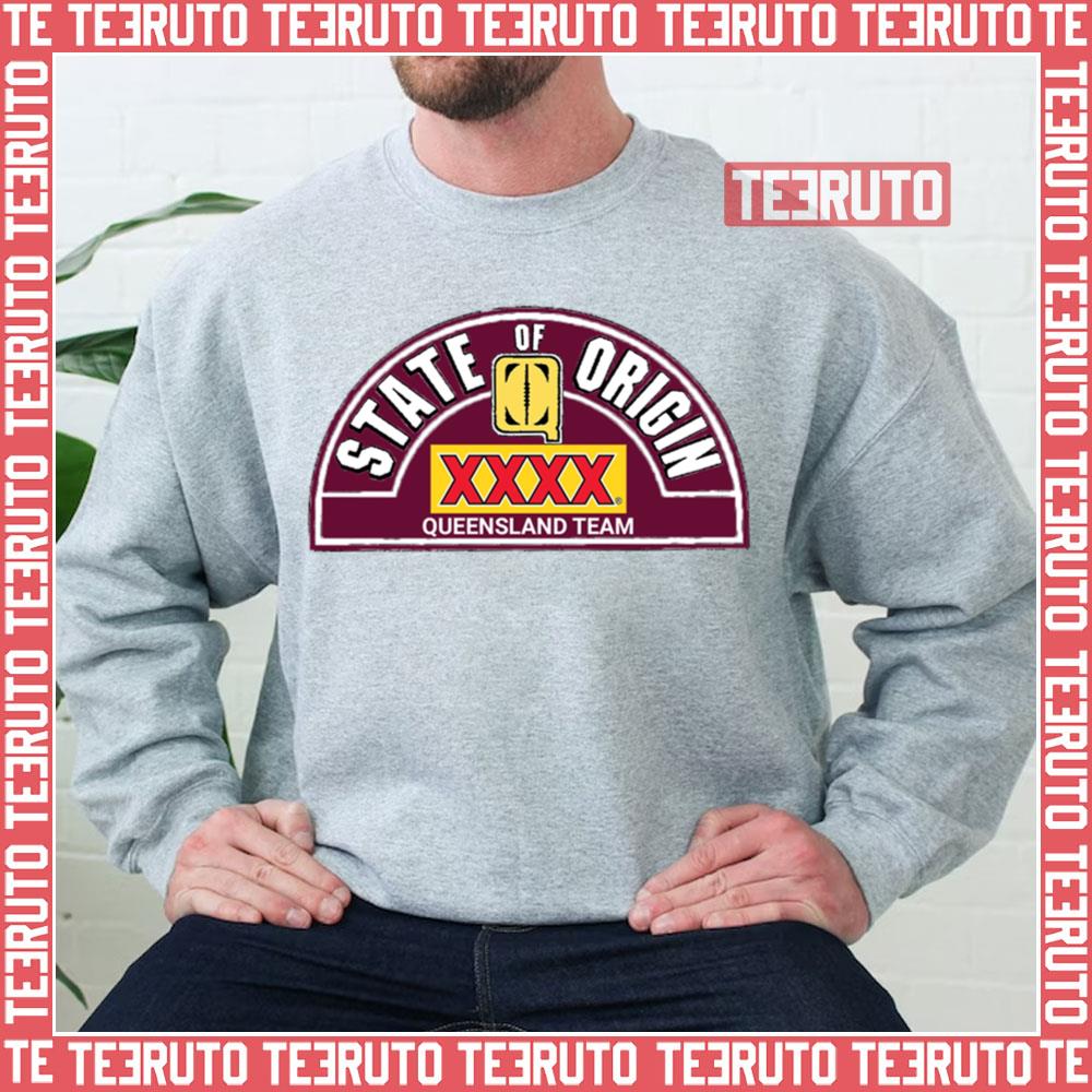 Cool Queensland Maroons Design Rugby Unisex Sweatshirt