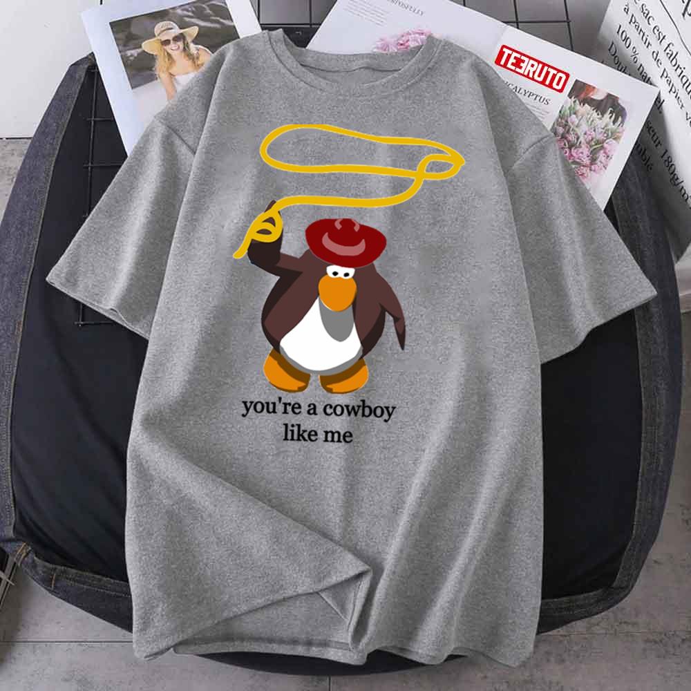 Cowboy Like Me Taylor Swift Penguin Unisex T-Shirt