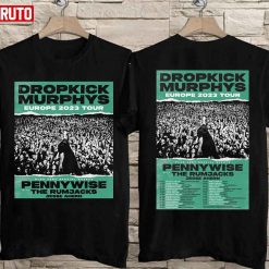 Dropkick Murphys Europe Tour 2023 Unisex T-Shirt