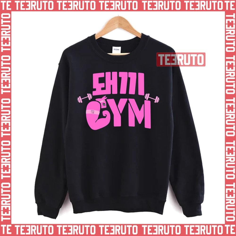 Dwaekki Gym Pink Unisex Sweatshirt Teeruto