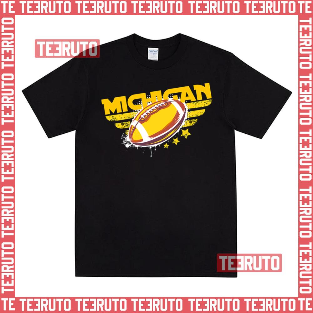 Michigan Football Cute Rugby Unisex T-Shirt