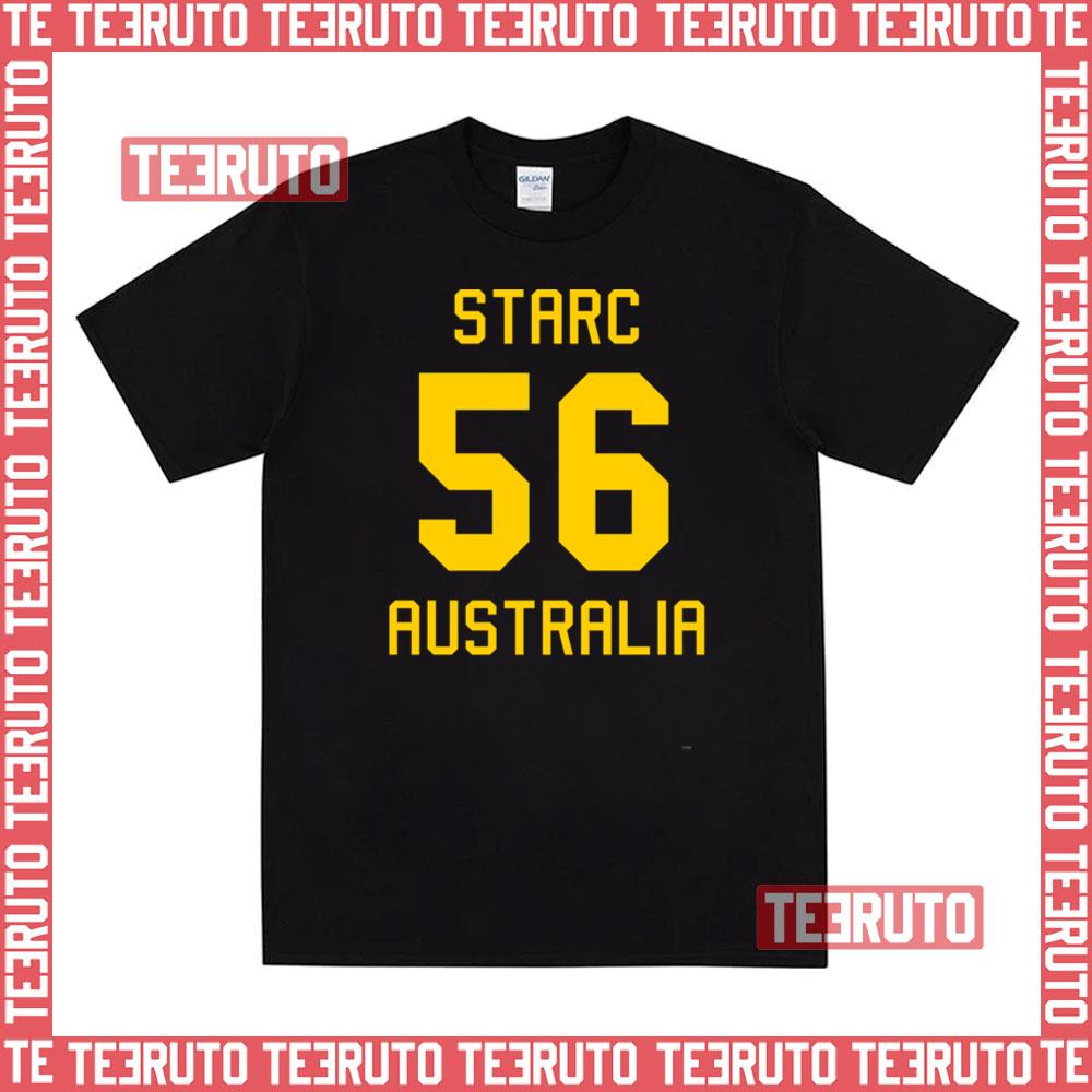 Mitchell Starc 56 Australian Cricket Jersey Unisex T-Shirt