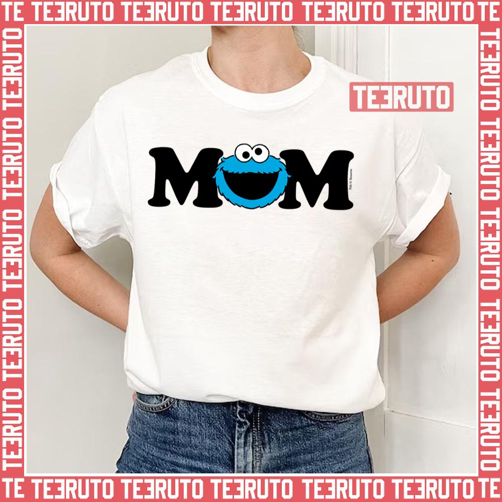 Mom Design Sesame Street Cookie Monster Unisex T-Shirt